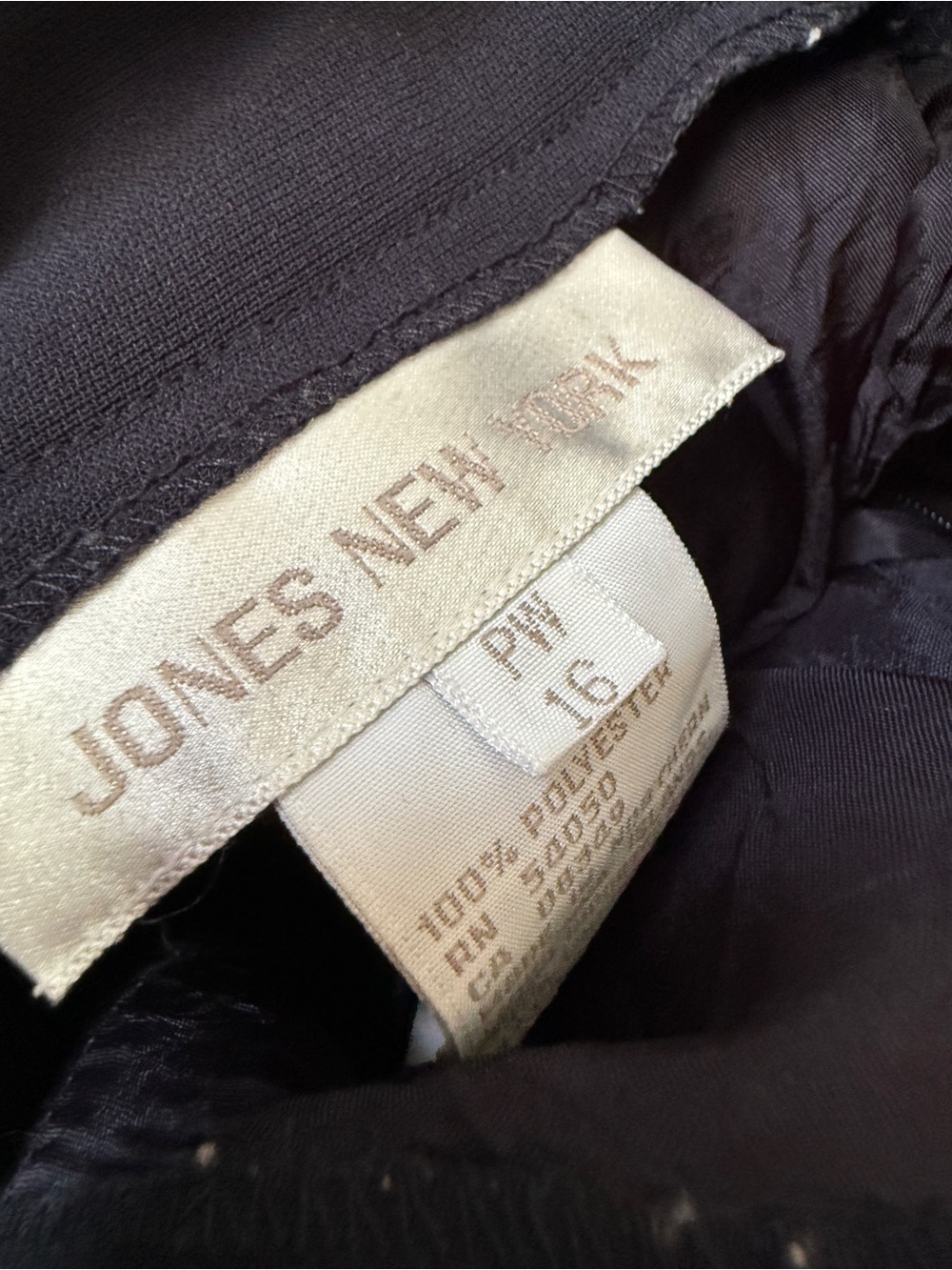 Jones New York Black Open Short-Sleeve Blazer and skirt size PW16 - Picture 6 of 12